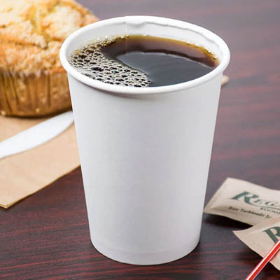 PAPER CUP HOT 12 OZ WHITE