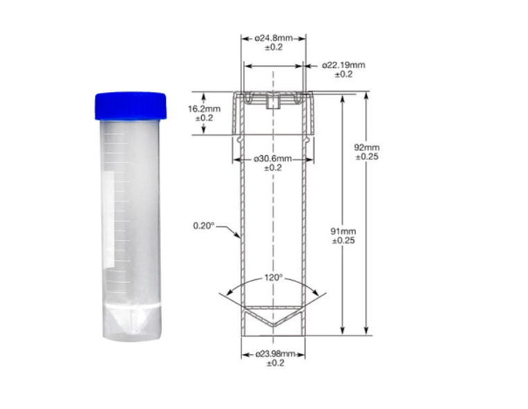 50ML Centrifuge Tube (Self-stand)