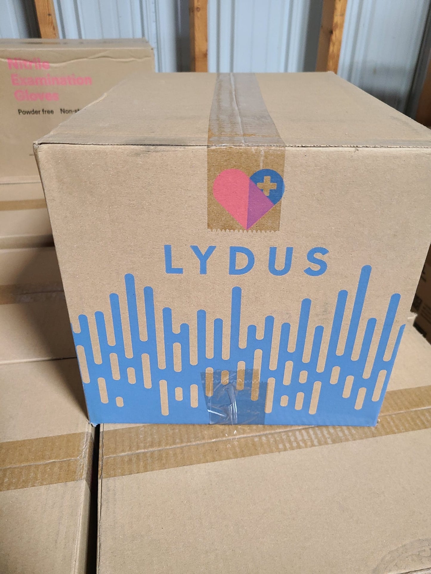 Lydus Nitrile Examination Gloves Powder Free Non-sterile, Blue, Case Of 1000