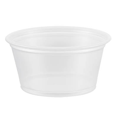 CUP PORTION PLAST 2 OZ CLEAR