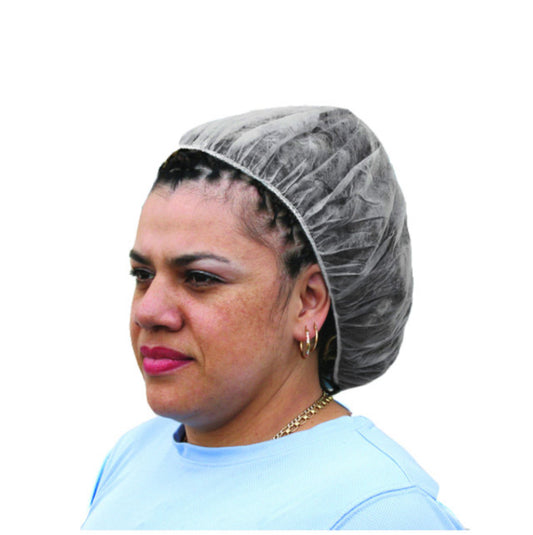 White Nylon Hairnet 24 Inches (1000/cs)