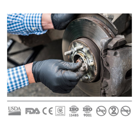 Advance IF63 Exam Powder Free Black Nitrile (1000/Case)