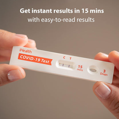 iHealth COVID-19 Antigen Rapid Tests, 90 kits, 180 Tests