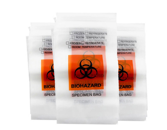 6x9 Specimen Transport Bags