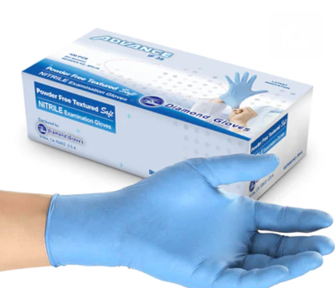 IF35 Exam Powder Free Blue Nitrile (1000/Case)