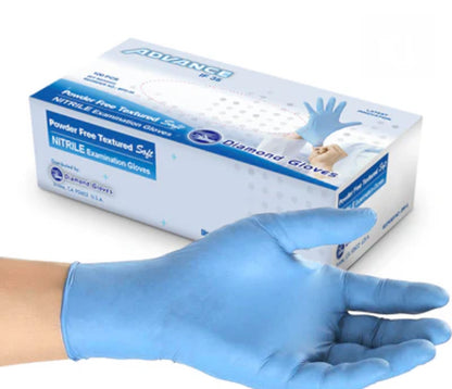 Advance IF35 Exam Powder Free Blue Nitrile (1000/Case)