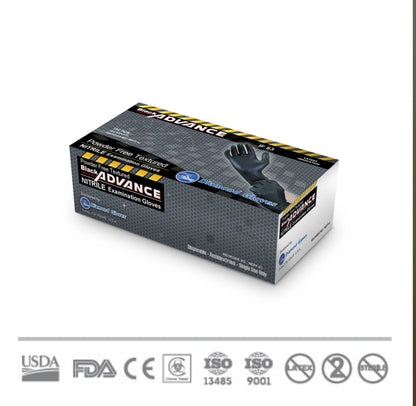 Advance IF63 Exam Powder Free Black Nitrile (1000/Case)