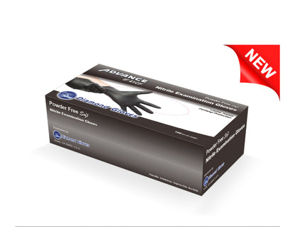 Advance IF41 Exam Black Nitrile 4 mil (1000/Case)