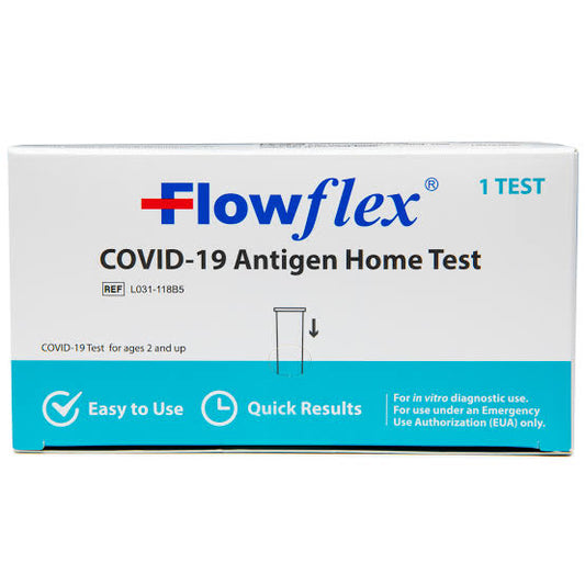 COVID-19 Antigen Home Test kit, 1 Test per Pack, 300 Tests per Case. FDA EUA Authorized OTC at-Home Self-Test, Non-invasive Nasal Swab