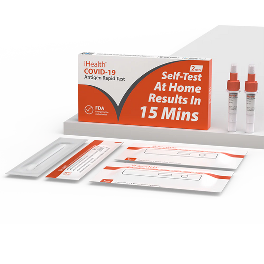 iHealth COVID-19 Antigen Rapid Tests, 90 kits, 180 Tests